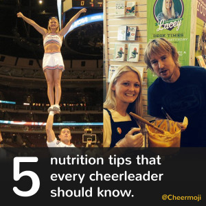 5 nutrition tips every cheerleader should know